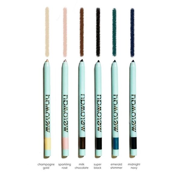 NIB MELOWAY MAKEUP Meloliner Waterproof Gel Eyeliner Pencil - Champagne Gold - Picture 3 of 7